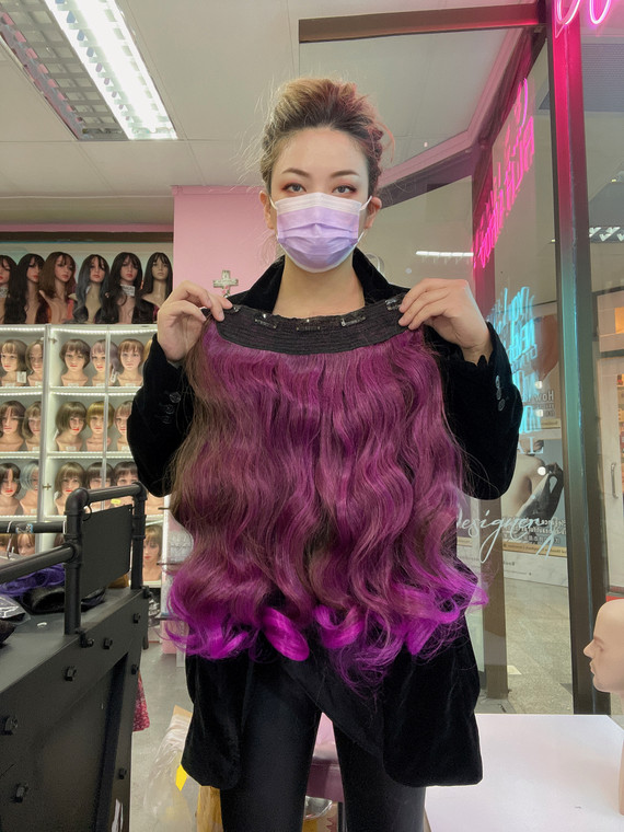 Hair extensions barbie