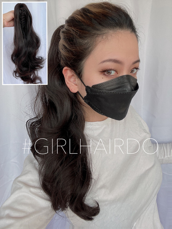 #9 PONYTAIL BROWN BLACK