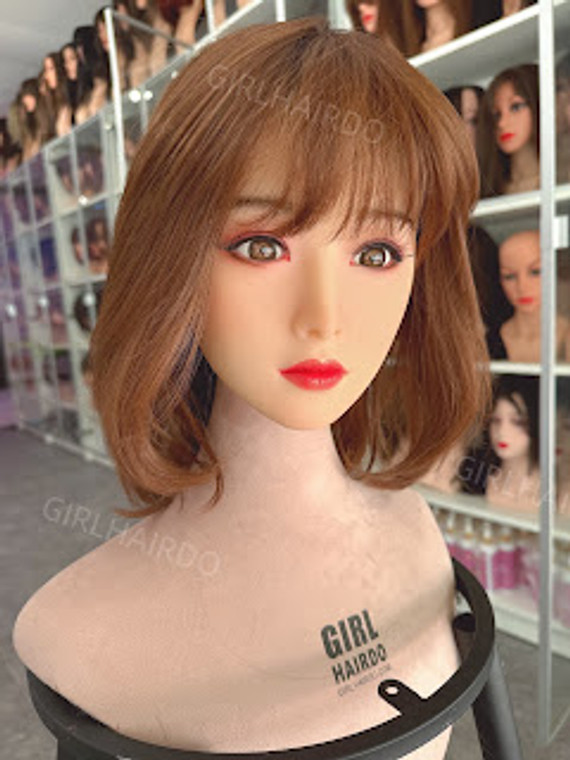 MEDICAL WIG COPPER TONE