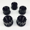 5/8 Billet Aluminum Lug Nuts Black