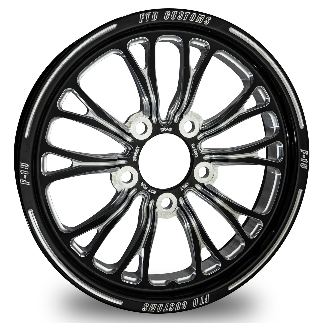 FTD Customs F-15 Drag Racing Wheels