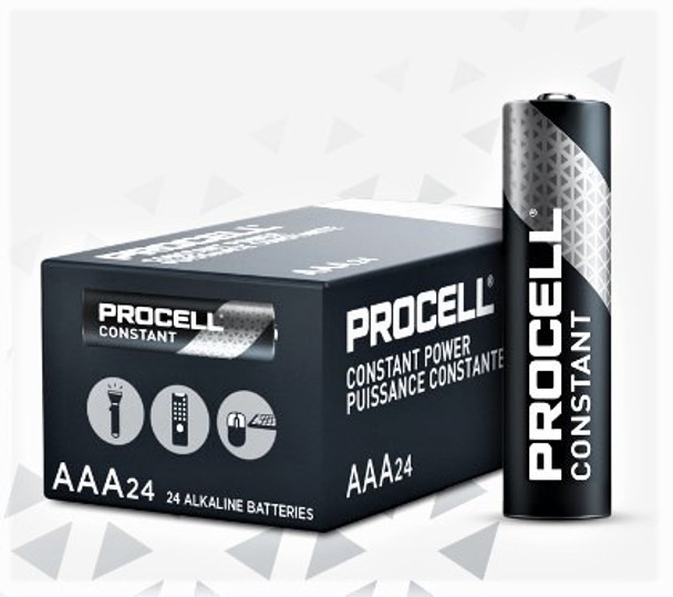 Duracell Procell AAA Alkaline Batteries - Box of 24