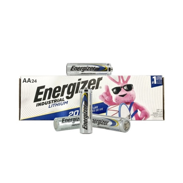 Energizer Industrial Lithium AA Batteries - Case of 144