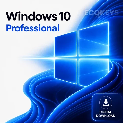 Windows 10 Professional digital download with EcoKeys UK support