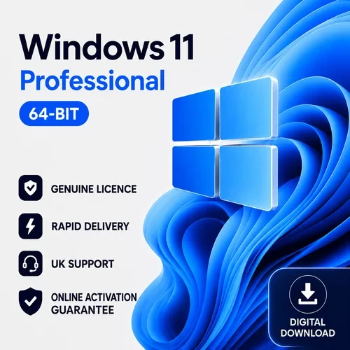 Windows 11 Professional key for 64-bit PCs