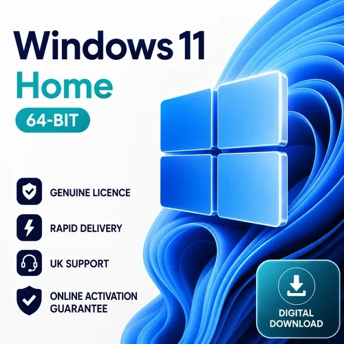 Microsoft Windows 11 Home product code, Original Genuine Software at affordable prices. Safe and easy online shopping - Full customer Support. Dispatch via Email.
