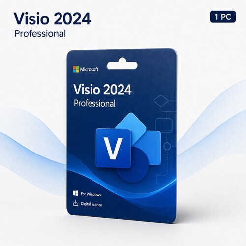 Visio 2024 Professional included in the Office Project and Visio bundle
