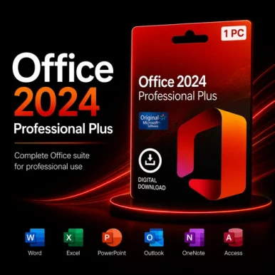 Microsoft Office 2024 Professional Plus Key UK – 1 PC