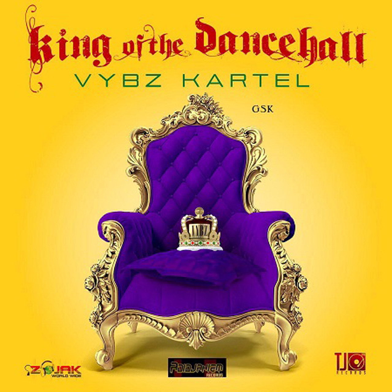 Vybz Kartel CD ヴァイブス・カーテル　5枚セット King Of The Dancehall - Vybz Kartel - VP Reggae