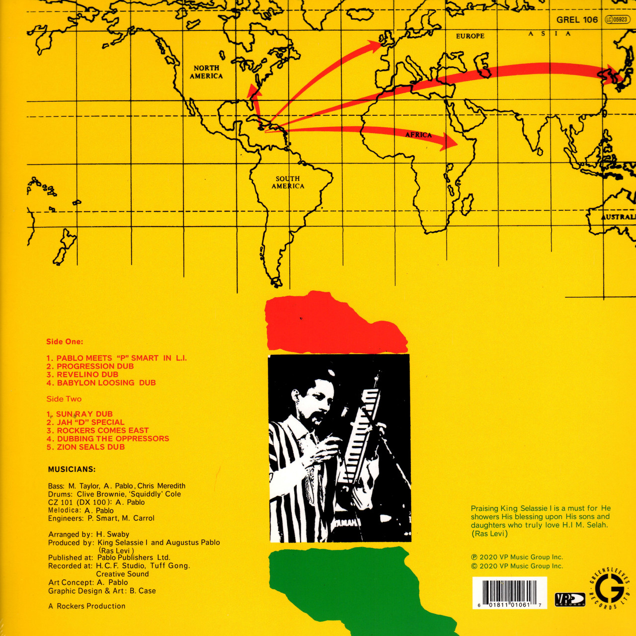Rockers Come East - Augustus Pablo (LP) - VP Reggae