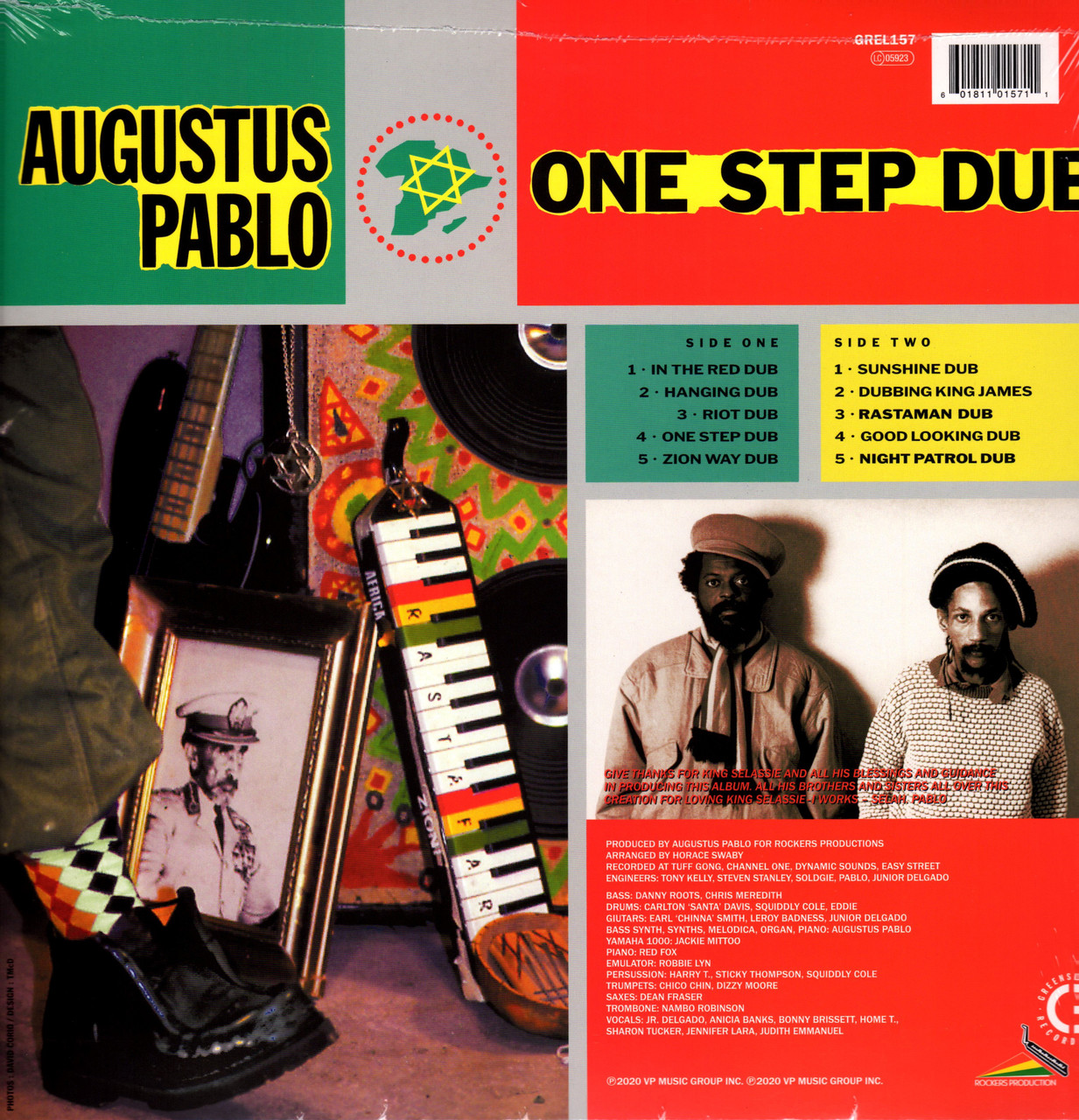 One Step Dub - Augustus Pablo (LP) - VP Reggae