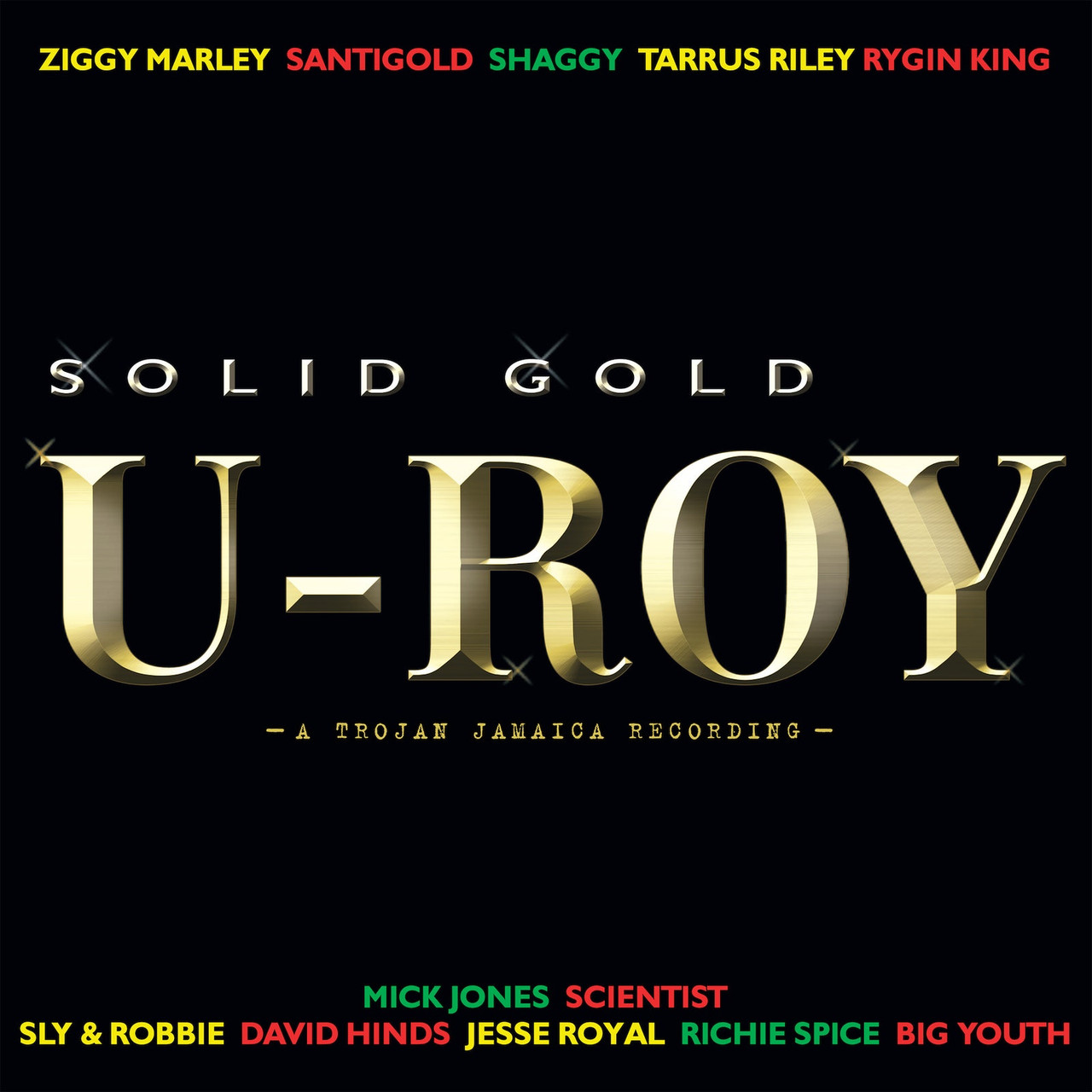米2LP U Roy Solid Gold (2LP) 538692900 Trojan /00560 U-ROY Solid Gold 2x LP NEW COLORED VINYL Trojan Jamaica