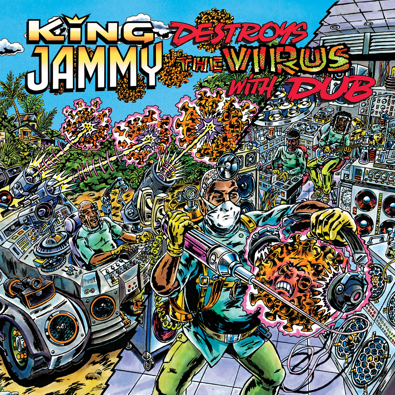 欧LP King Jammy Destroys The Virus With Dub VPGSRL2731 Greensleeves EU /00048 King Jammy Destroys The Virus With Dub - King Jammy (LP) - VP Reggae