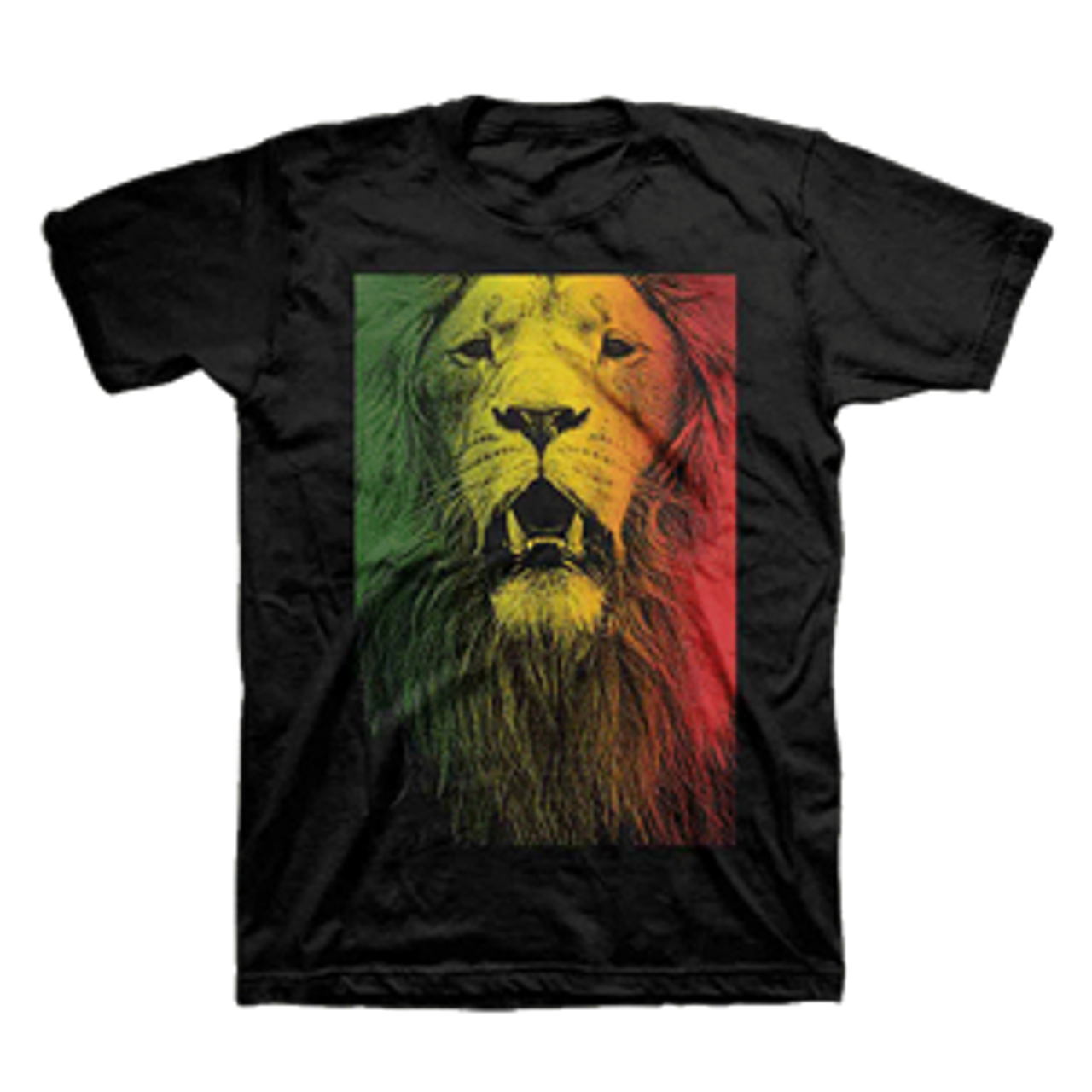 rasta lion head stencil