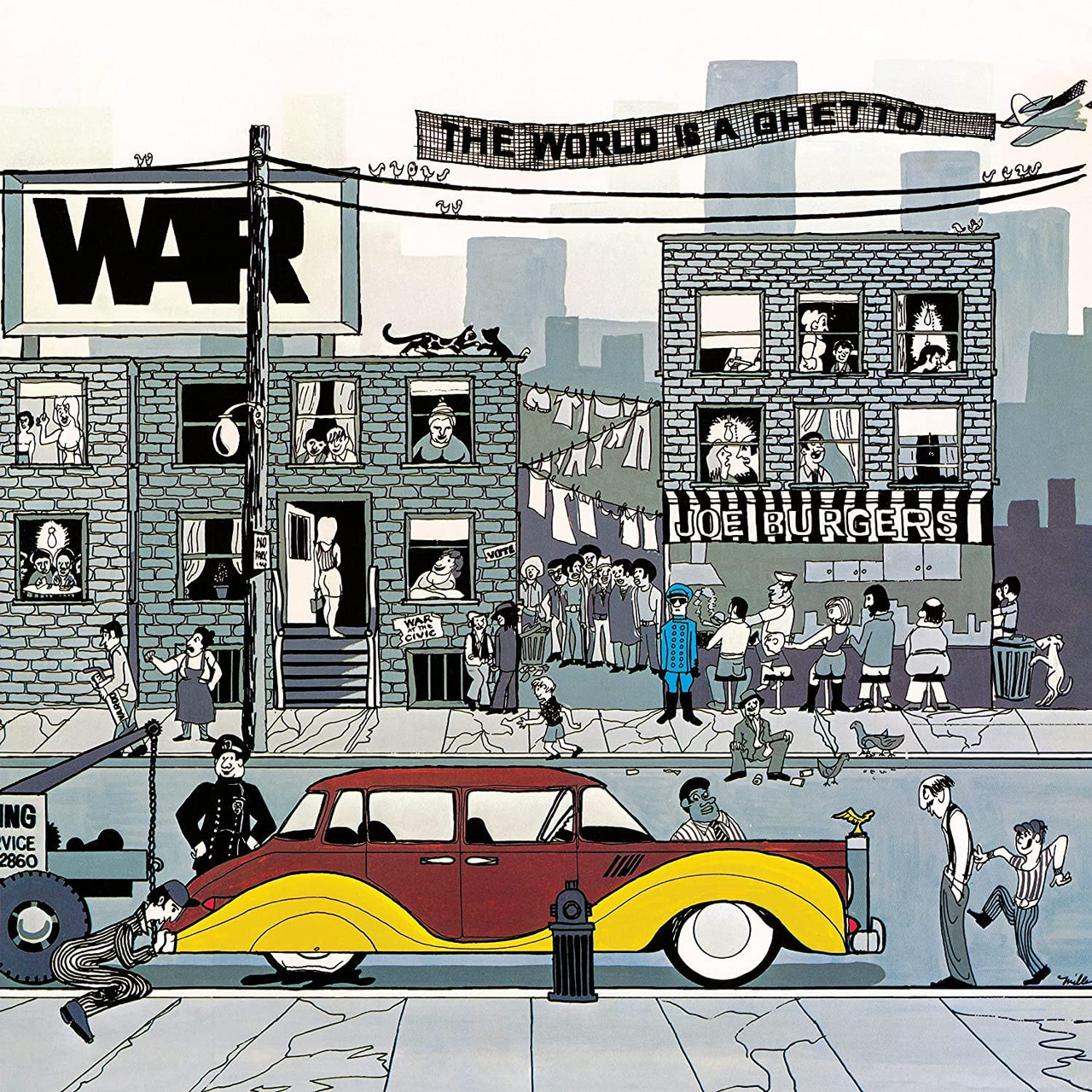 World Is A Ghetto - War (LP) - VP Reggae