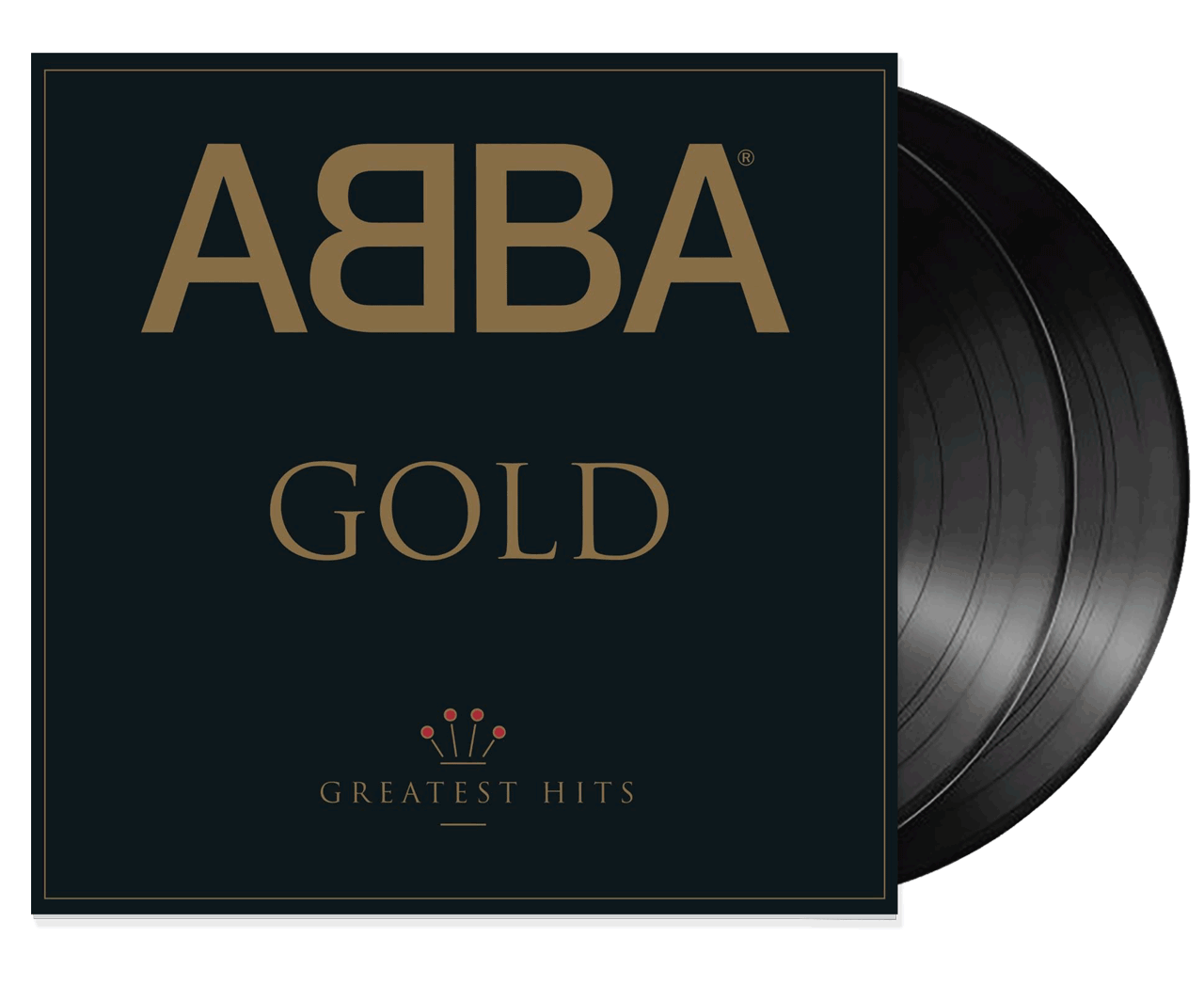 GOLD VINYL---- ABBA GOLD Greatest Hits TARGET 2LP RECORD Dancing Queen 0928