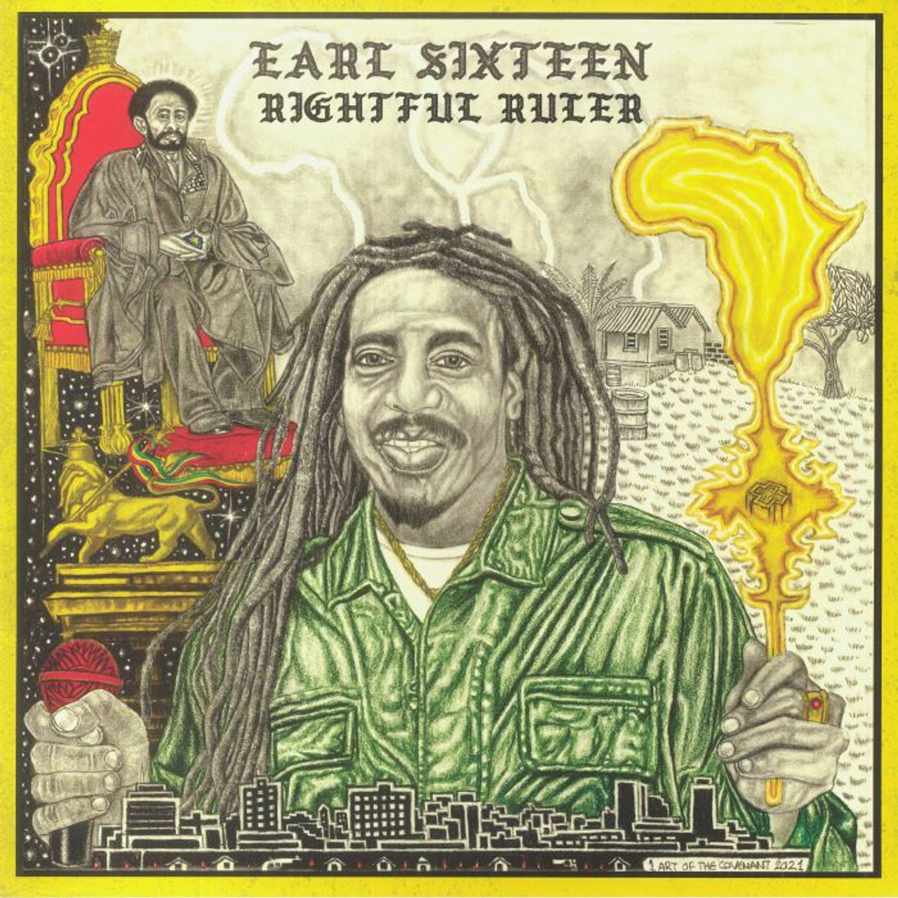 英LP Earl Sixteen Rightful Ruler ZHP0028 Before Zero /00220 Rightful Ruler - Earl Sixteen (LP) - VP Reggae
