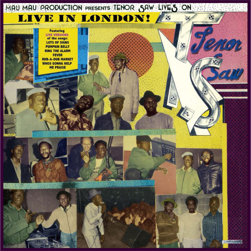 Tenor Saw Lives On (Live In London!) - Tenor Saw (LP) - VP Reggae