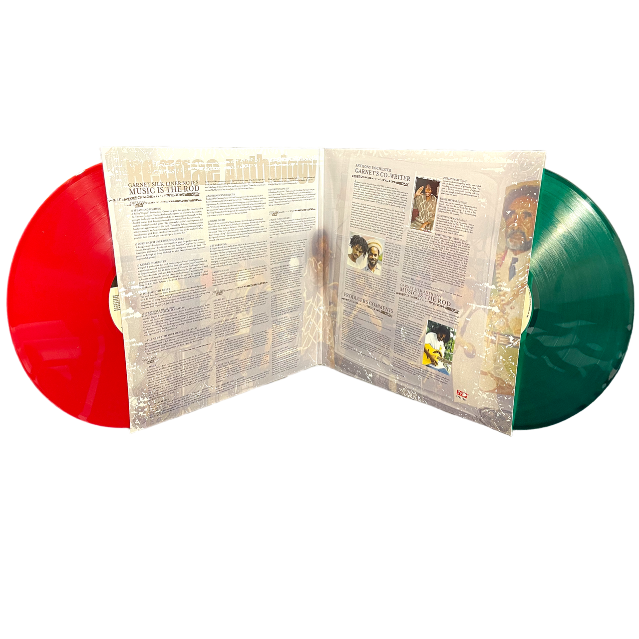 (RA) Music Is The Rod (Coloured Vinyl) - Garnett Silk (2LP)