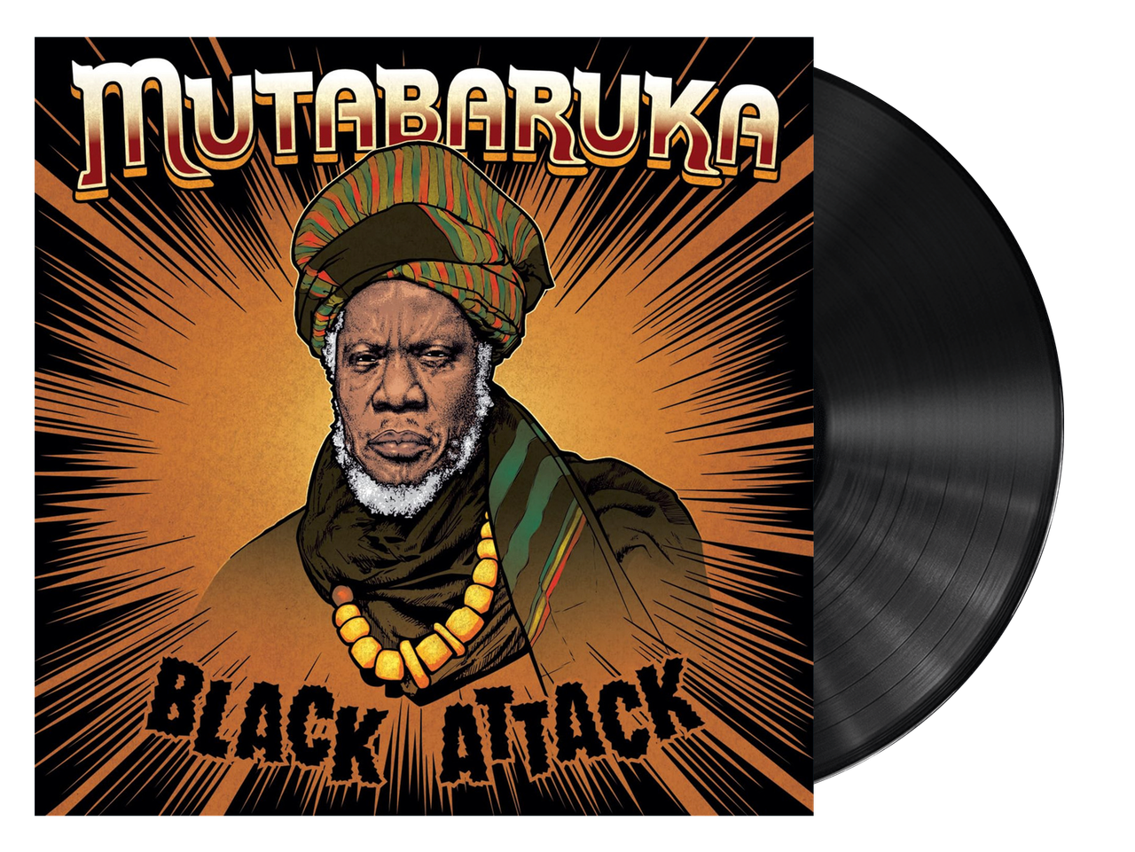 Black Attack - Mutabaruka (LP) - VP Reggae