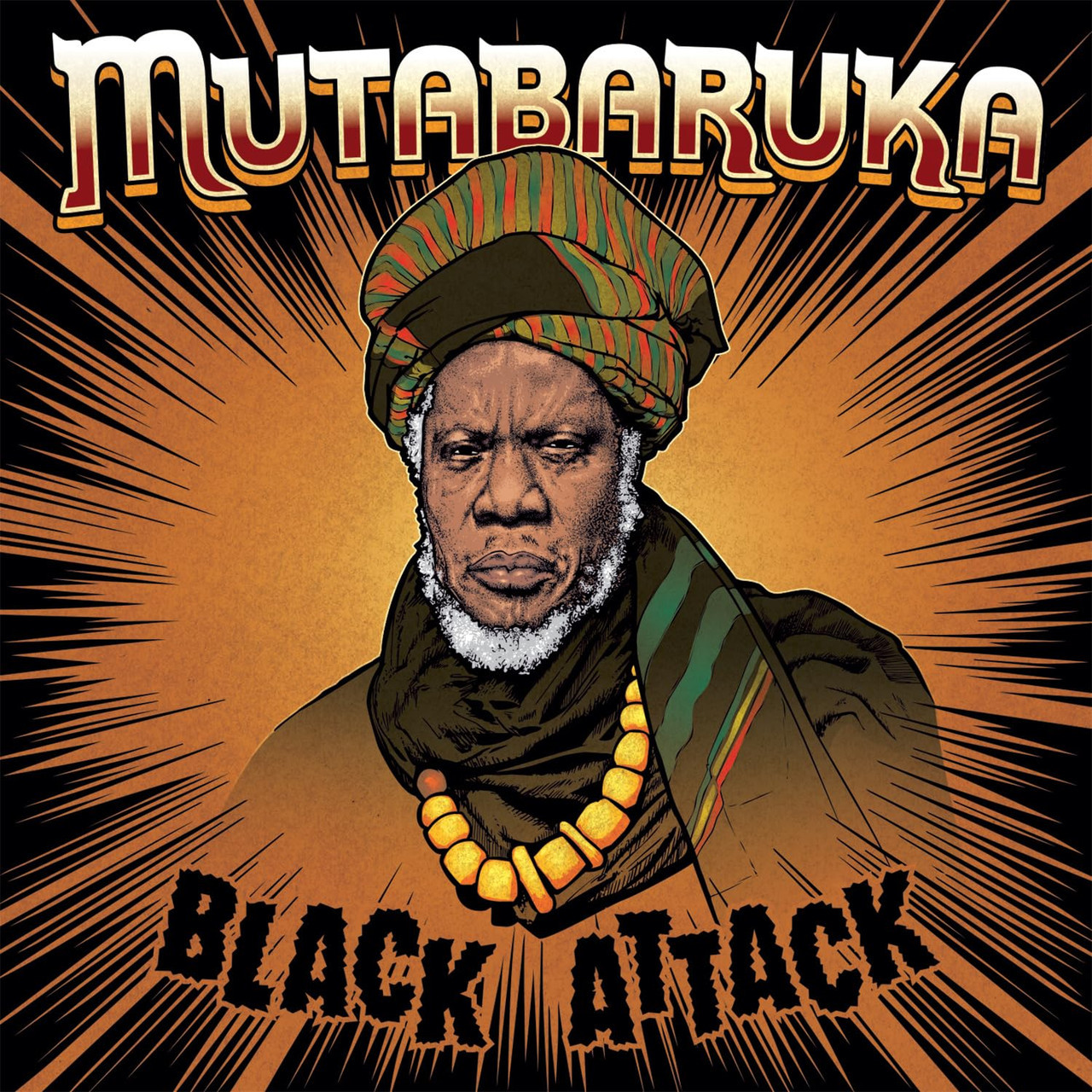 Black Attack - Mutabaruka (LP) - VP Reggae