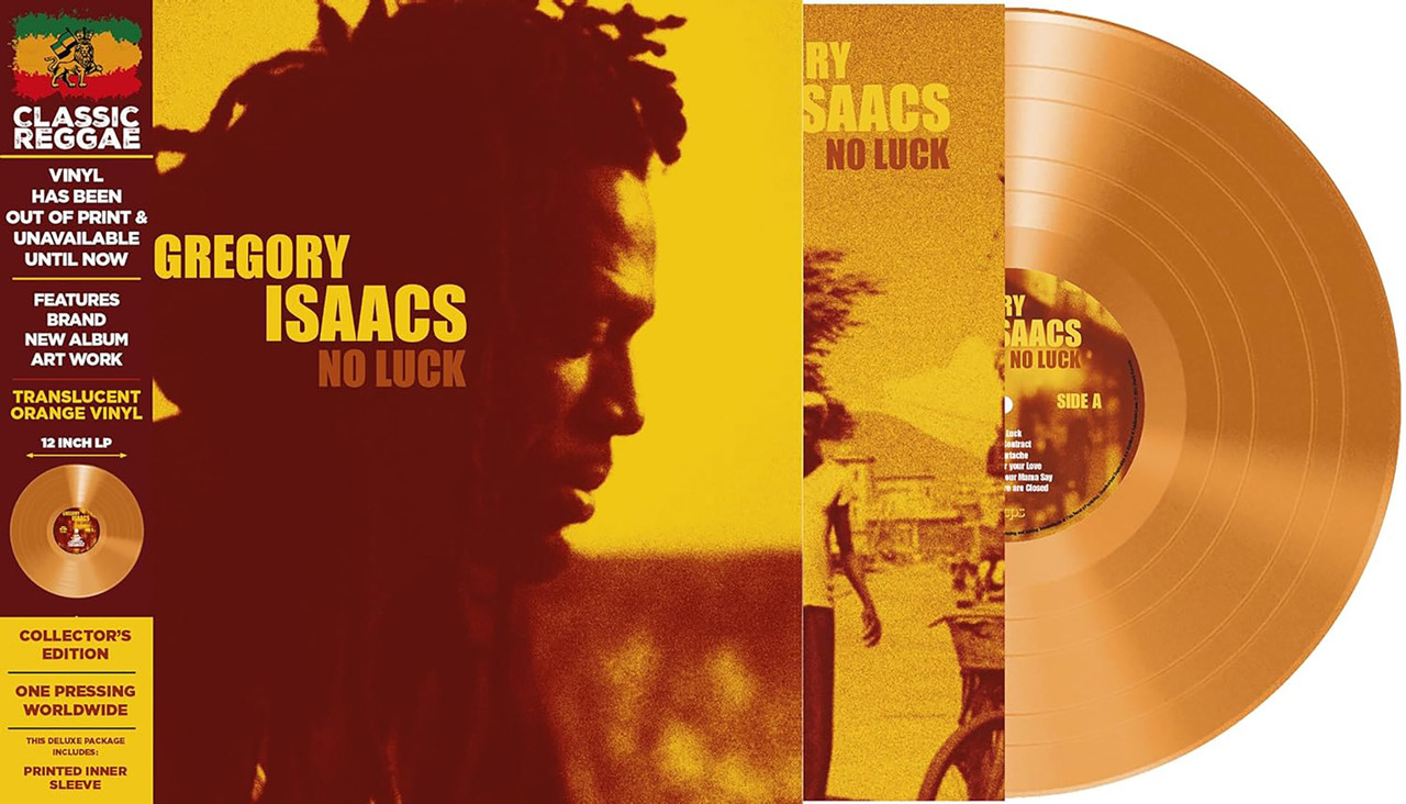 欧LP Gregory Isaacs No Luck (Orange Vinyl) 783767ORANGE Culture Factory 未開封 /00260 No Luck (Translucent Orange Vinyl) - Gregory Isaacs (LP