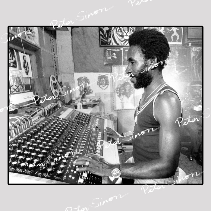 At The Mixing Board Print - Lee Perry - VP Reggae
