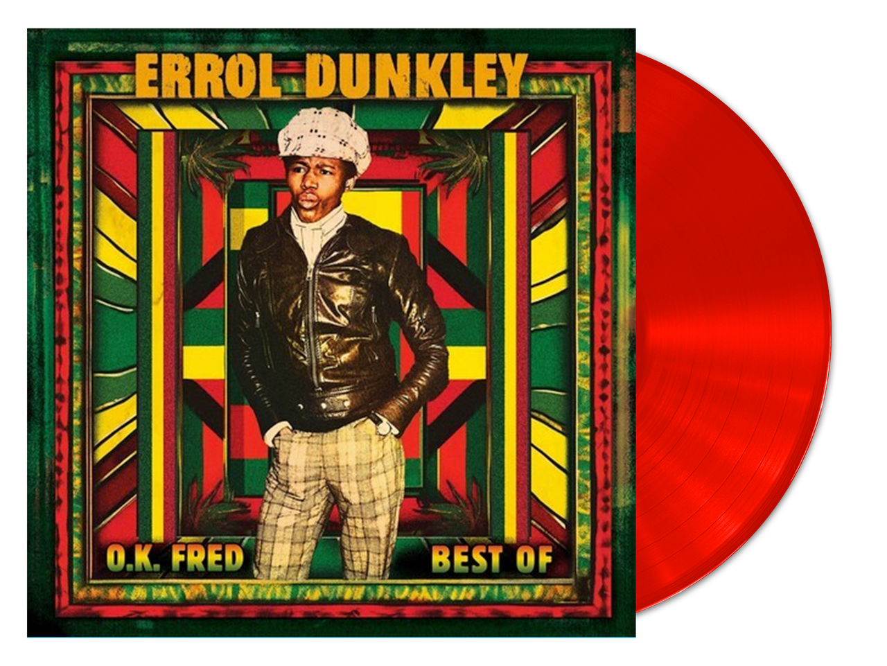 OK Fred: Best Of (Red Vinyl) - Errol Dunkley (LP) - VP Reggae