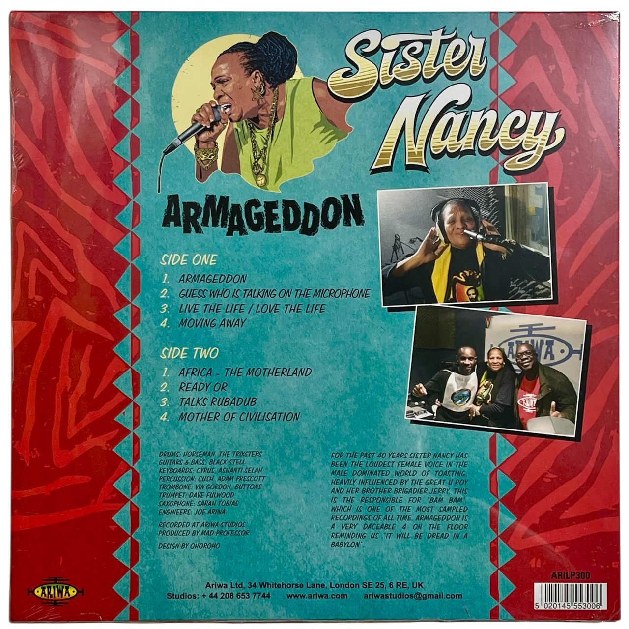Armageddon - Sister Nancy (LP) - VP Reggae