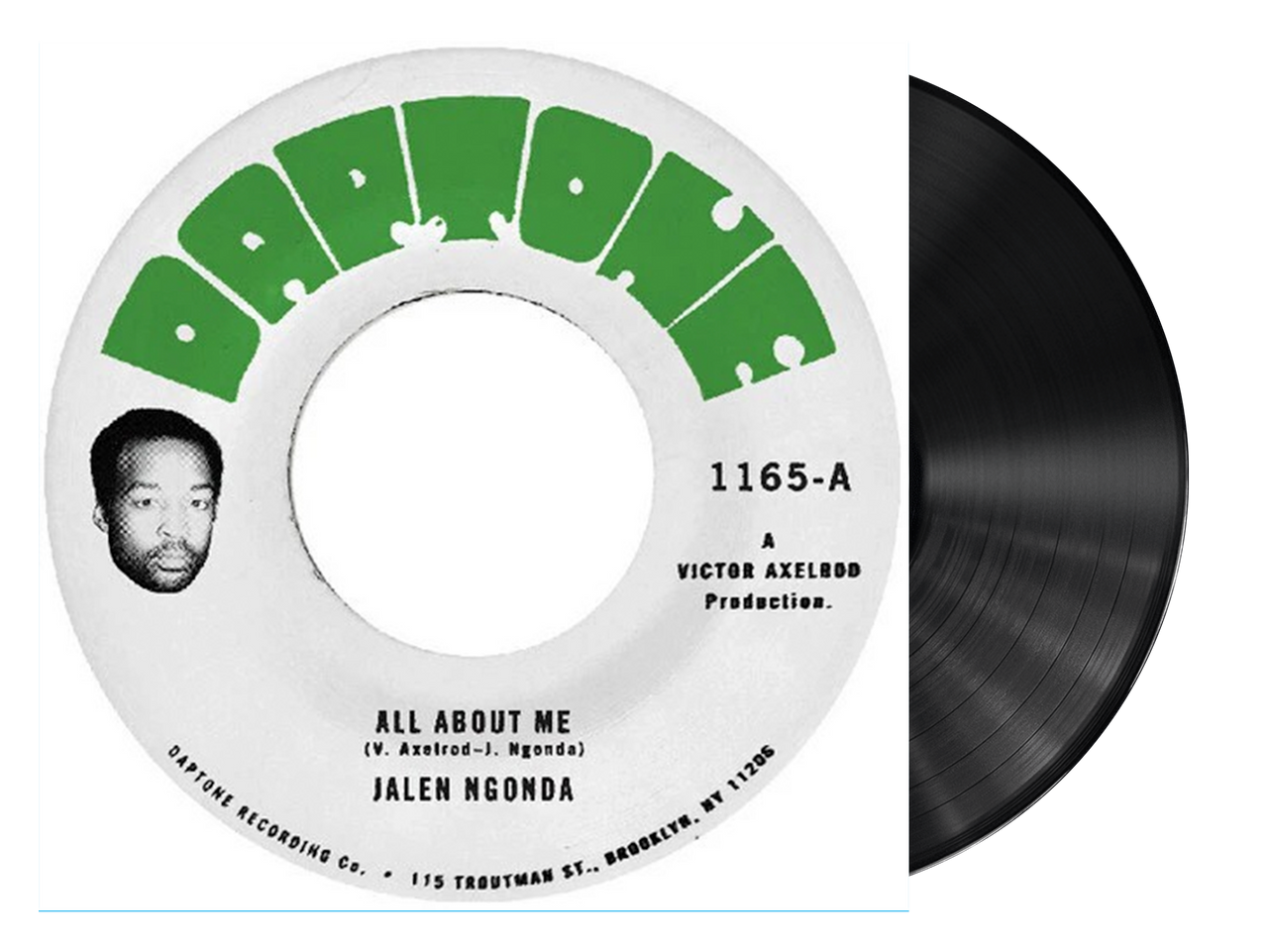 All About Me - Jalen Ngonda (7 Inch Vinyl) - VP Reggae