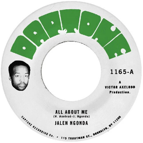 新品7インチ JALEN NGONDA ALL ABOUT ME レゲエ All About Me - Jalen Ngonda (7 Inch Vinyl) - VP Reggae