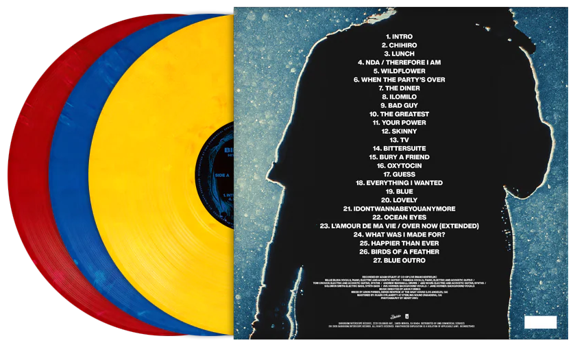 Hit Me Hard And Soft: The Tour (Live) - Billie Eilish (3LP) - VP