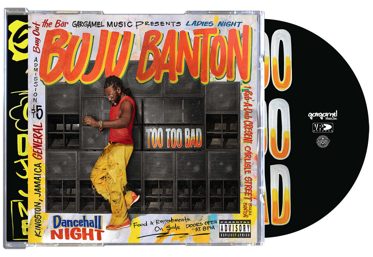 Too Too Bad - Buju Banton - VP Reggae