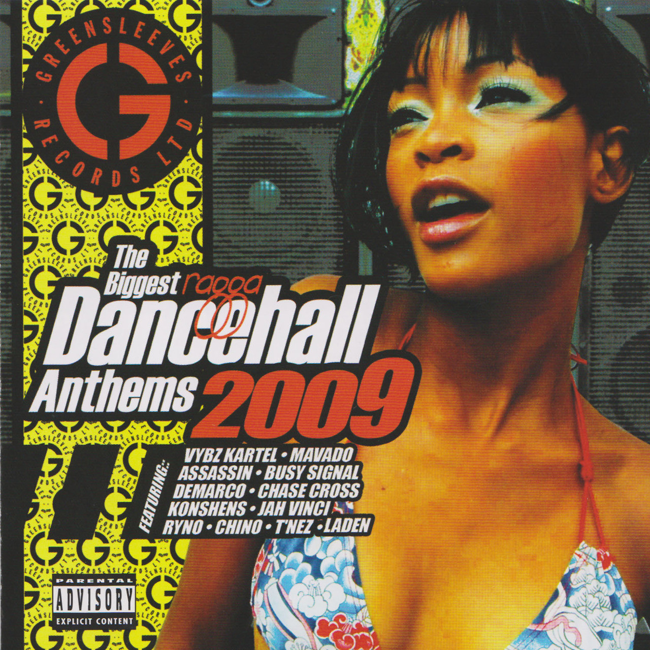 BIGGEST RAGGA DANCEHALL ANTHEMS 2009 VARIOUS ARTISTS