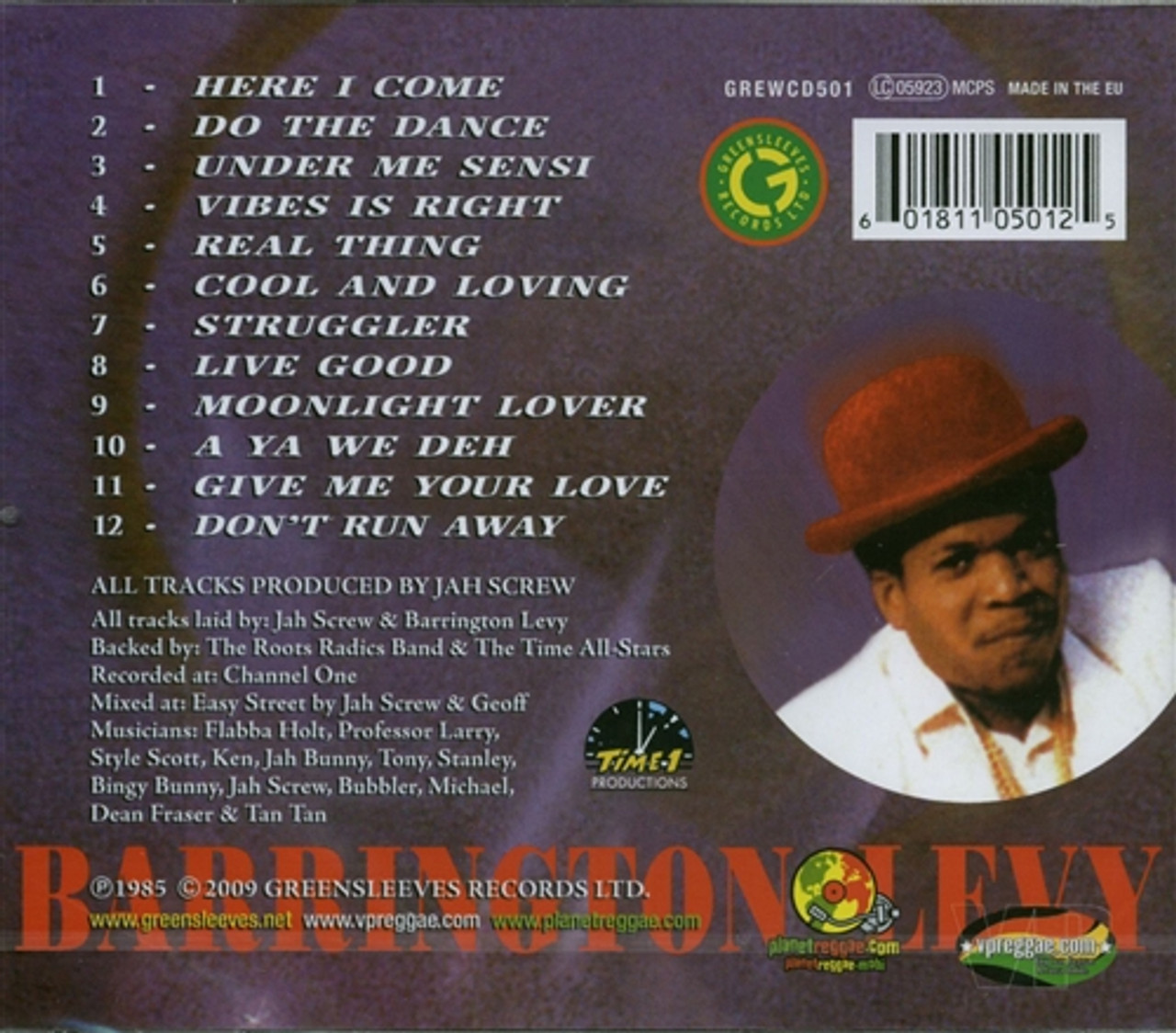 Here I Come - Barrington Levy