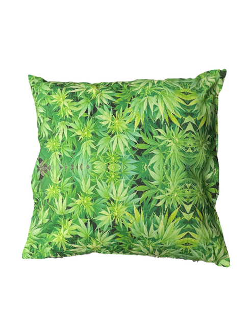 Marijuana Weed Leaf Pillow