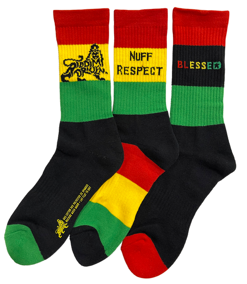 Riddim Driven -  Crew Socks (3 Pairs)