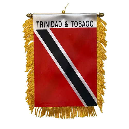 Mini Banner Flags (4x6) - Trinidad