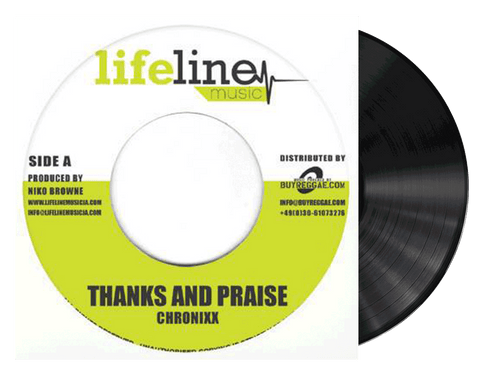 Thanks And  Praise / Another Bill Again - Chronixx / Exco Levi (7 Inch Vinyl)