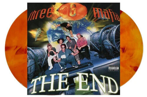 The End (Orange Swirl Vinyl) - Three 6 Mafia (2LP)