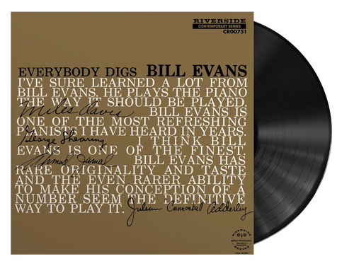 Everybody Digs Bill Evans - Bill Evans (LP)