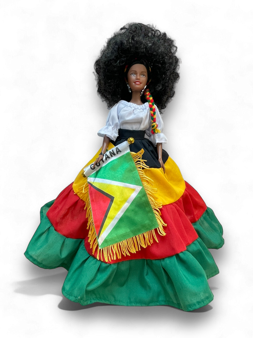 Guyana Doll W/ Flag Doll