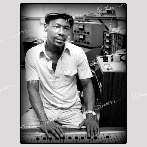 At The Mixing Board Print - Lee Perry - VP Reggae