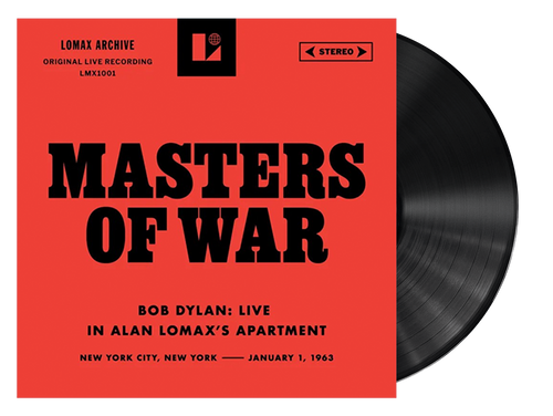 Masters Of War (Live in Alan Lomax's Apartment) - Bob Dylan (7 Inch Vinyl)
