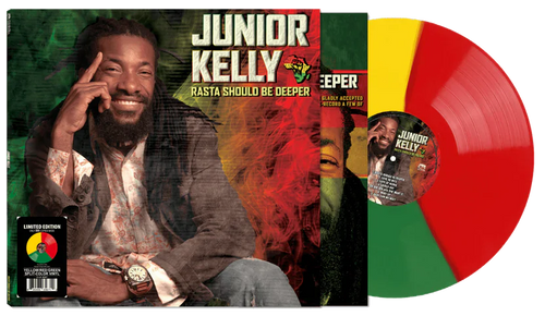 Rasta Should Be Deeper (Split Color Vinyl) - Junior Kelly (LP)