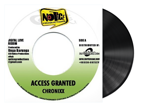 Access Granted / Let Jah Lead The Way - Chronixx / Iba Mahr (7 Inch Vinyl)
