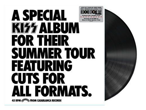 A Special Kiss Tour Album (Black & White Splatter Vinyl) - Kiss (12 Inch Vinyl)
