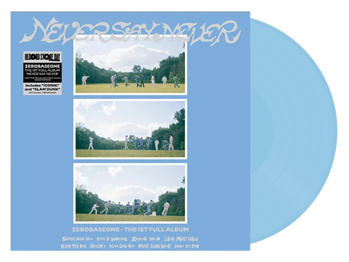 Never Say Never (Blue Vinyl) - ZEROBASEONE (LP)