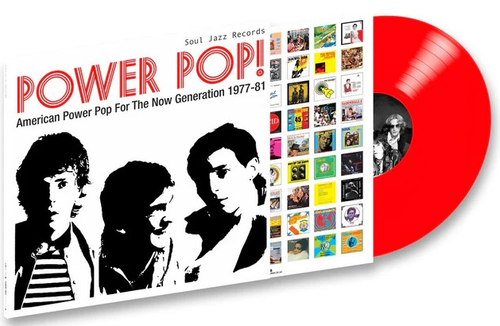 Power Pop! (Transparent Red Vinyl) - Various Artists (LP)