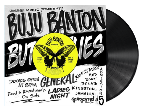 Butterflies - Buju Banton (7 Inch Vinyl)
